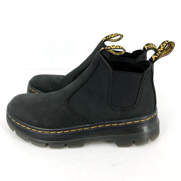 Dr. Martens Womens Work Hardie II Chelsea Boots US 6 M EU 37 Black Leather NIB - Picture 8 of 12